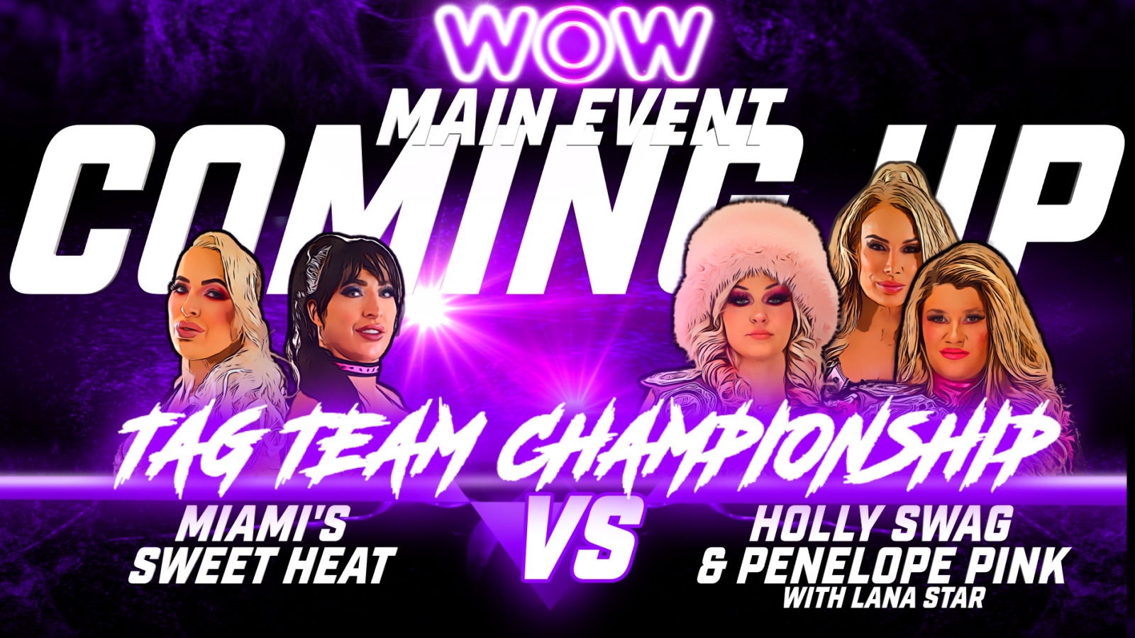 Miami's Sweet Heat vs Penelope Pink and Holly Swag