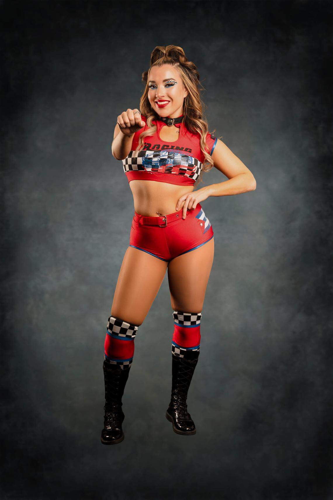Miami’s Emma Diaz is Catalina Speed, a WOW - Women Of Wrestling superhero, competing in women’s professional wrestling in Las Vegas. Photo Via WOW Website