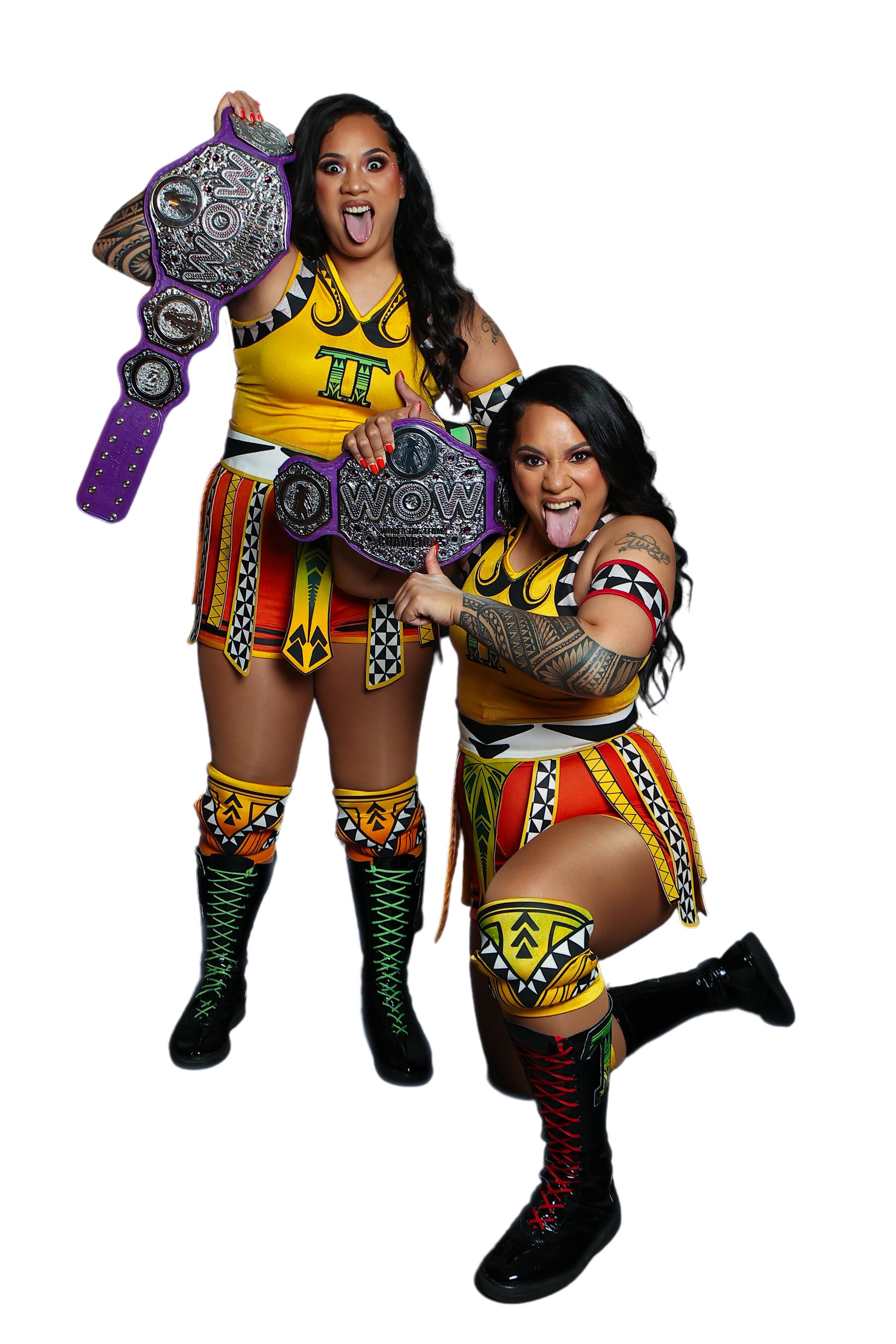 The Tonga Twins Cut Out